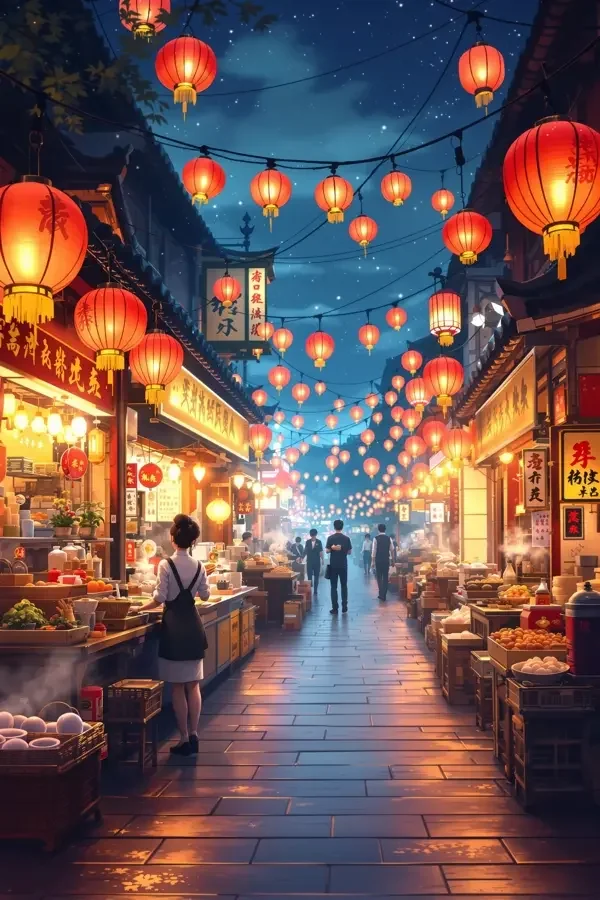 江湖小食摊 番剧封面海报