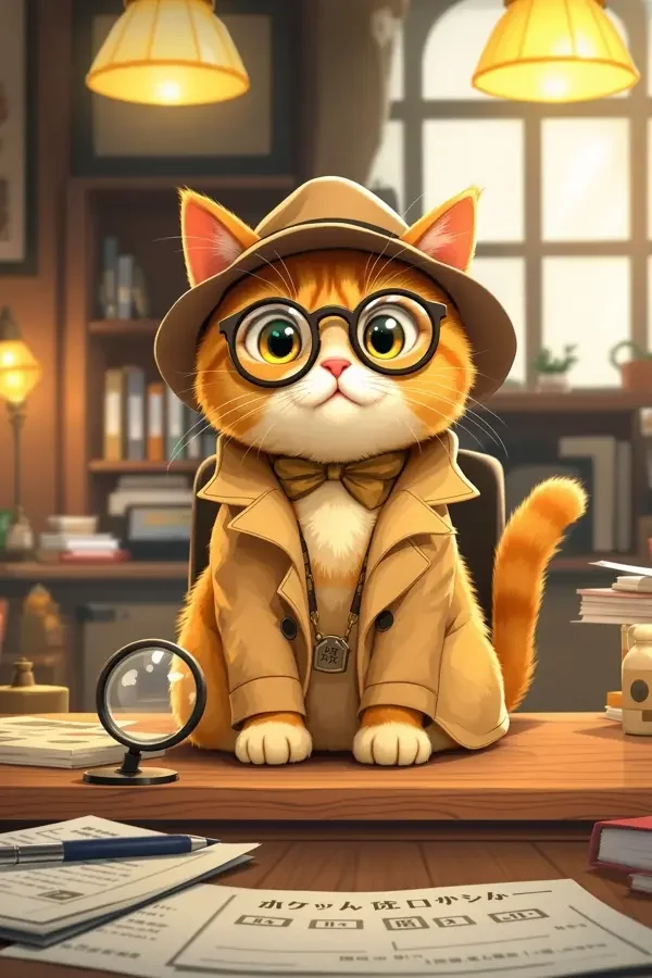 猫咪侦探社 番剧封面海报