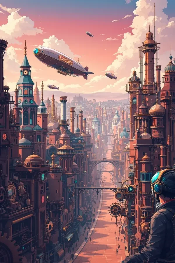 蒸汽之城 Clockwise 番剧封面海报
